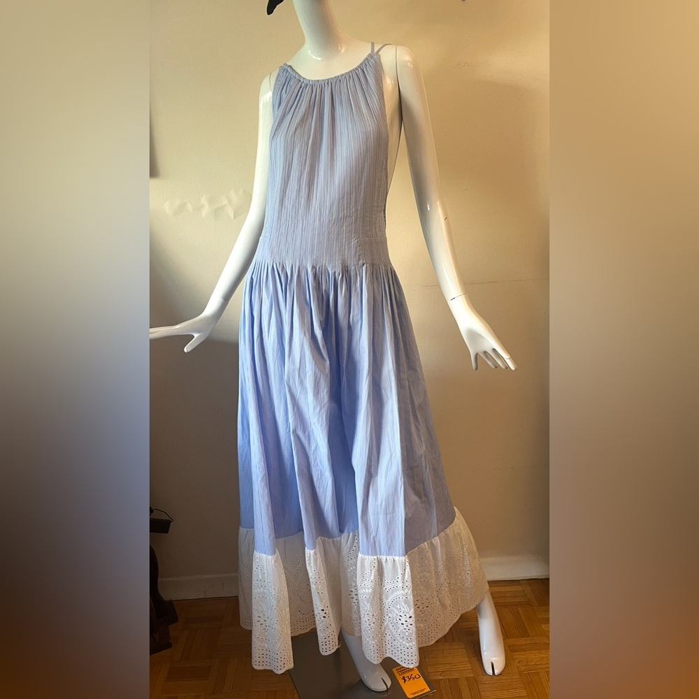 French Connection Light Blue Maxi Dress